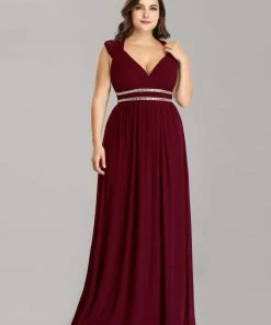 Ever-Pretty US Plus Size Sleeveless Grecian Style Formal Evening Dress
