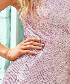 Ever-Pretty US Fancy One Shoulder Sequin Long Evening Dress SHOP BY OCCASION