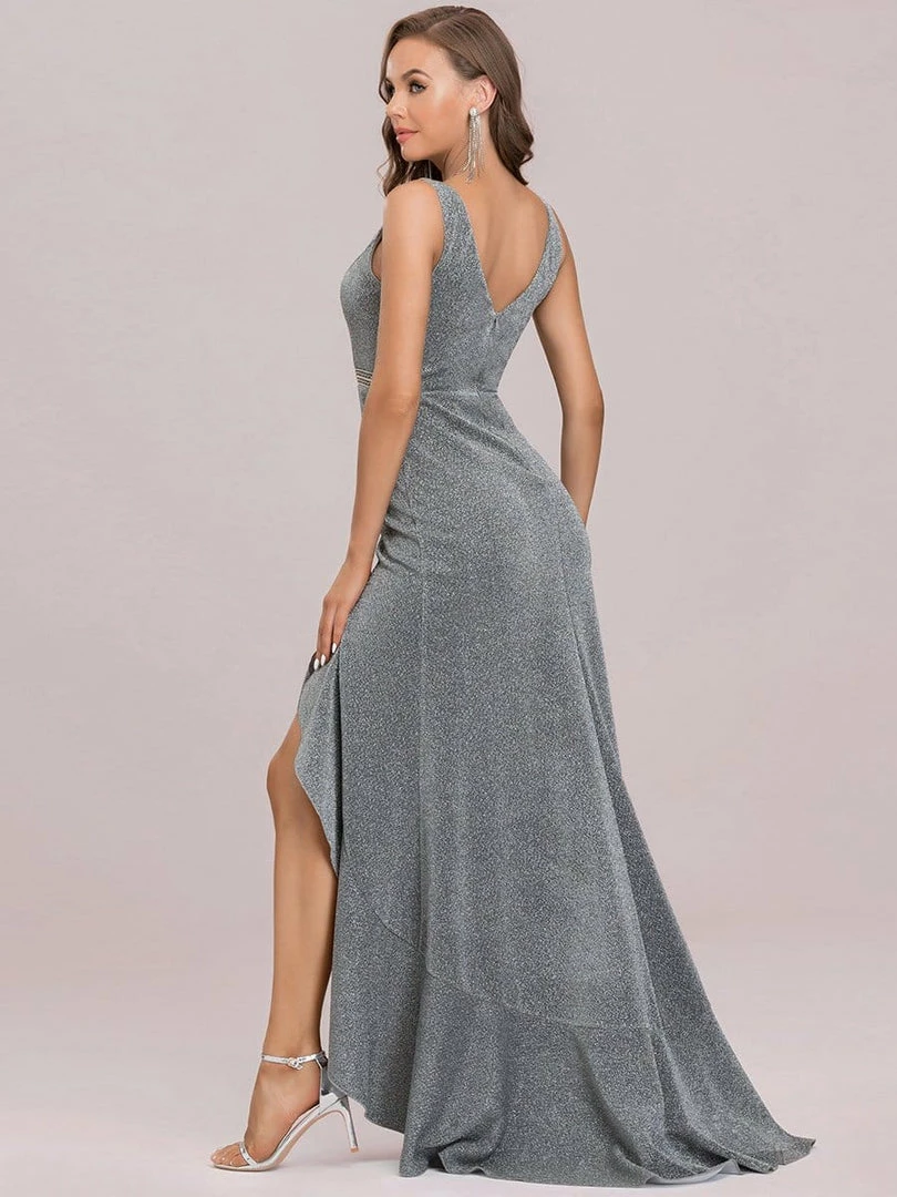 Ever-Pretty US Sheer Panel Sleeveless Asymmetrical Hem Floor-Length Evening Dress SHOP BY OCCASION 7 Ever-Pretty US Sheer Panel Sleeveless Asymmetrical Hem Floor-Length Evening Dress SHOP BY OCCASION