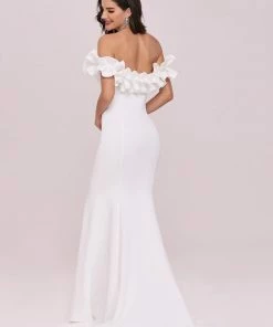 Ever-Pretty US SHOP BY OCCASION Off The Shoulder A Line Mermaid Maxi Evening Gown