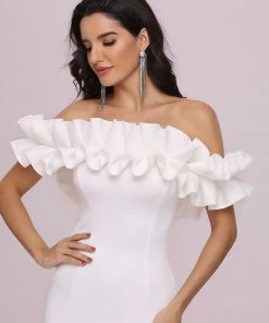 Ever-Pretty US SHOP BY OCCASION Off The Shoulder A Line Mermaid Maxi Evening Gown