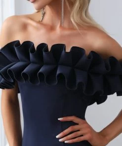 Ever-Pretty US SHOP BY OCCASION Off The Shoulder A Line Mermaid Maxi Evening Gown