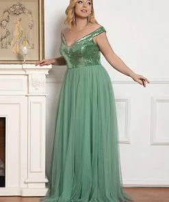 Ever-Pretty US Plus Size Long Sequin Special Occasion Dresses 45 Ever-Pretty US Plus Size Long Sequin Special Occasion Dresses