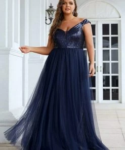 Ever-Pretty US Plus Size Long Sequin Special Occasion Dresses 61 Ever-Pretty US Plus Size Long Sequin Special Occasion Dresses