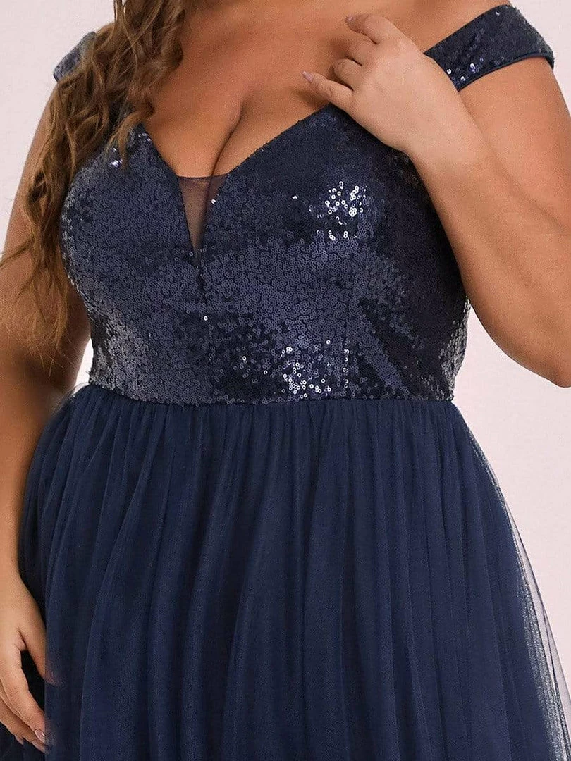 Ever-Pretty US Plus Size Long Sequin Special Occasion Dresses 25 Ever-Pretty US Plus Size Long Sequin Special Occasion Dresses