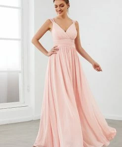 Ever-Pretty US Sleeveless Chiffon Tie Waist A-Line Evening Dress SHOP BY OCCASION