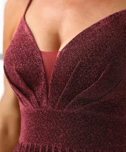 Ever-Pretty US Spaghetti Strap Sequin Illusion Pleated Evening Dress SHOP BY OCCASION 7 Ever-Pretty US Spaghetti Strap Sequin Illusion Pleated Evening Dress SHOP BY OCCASION