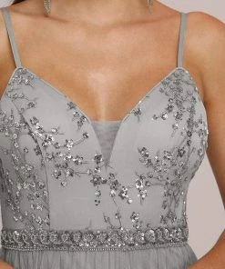 Ever-Pretty US Elegant Beaded Top Spaghetti Strap Evening Gown SHOP BY OCCASION