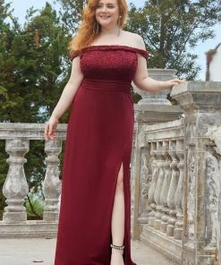 Ever-Pretty US Plus Size Sleeveless Floor-Length Formal Evening Dress