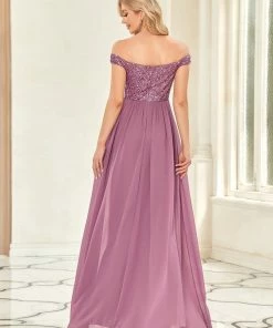 Ever-Pretty US Striped Sequin Sweetheart Floor-Length Evening Dress SHOP BY OCCASION