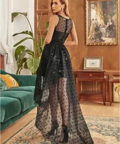 Ever-Pretty US Sequin Mini Double Polka Dot Evening Dress SHOP BY OCCASION