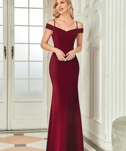 Ever-Pretty US Mermaid Cold Shoulder Sequin Bodycon Evening Dress SHOP BY OCCASION