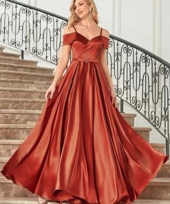 Ever-Pretty US Jeweled Belt Sweetheart Off-Shoulder A-Line Evening Dress SHOP BY OCCASION