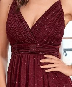 Ever-Pretty US Spaghetti Strap 2 In 1 Sheer Evening Dress SHOP BY OCCASION