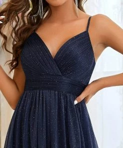 Ever-Pretty US Spaghetti Strap 2 In 1 Sheer Evening Dress SHOP BY OCCASION