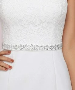 Ever-Pretty US Simple Cap Sleeve Sweetheart Mermaid Style Wedding Dress Summer Dresses 2022