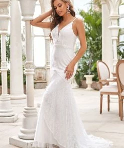 Ever-Pretty US Summer Dresses 2022 Lace Spaghetti Strap Bodycon Fishtail Dress 9 Ever-Pretty US Summer Dresses 2022 Lace Spaghetti Strap Bodycon Fishtail Dress