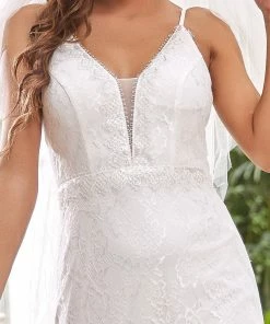 Ever-Pretty US Summer Dresses 2022 Lace Spaghetti Strap Bodycon Fishtail Dress 7 Ever-Pretty US Summer Dresses 2022 Lace Spaghetti Strap Bodycon Fishtail Dress