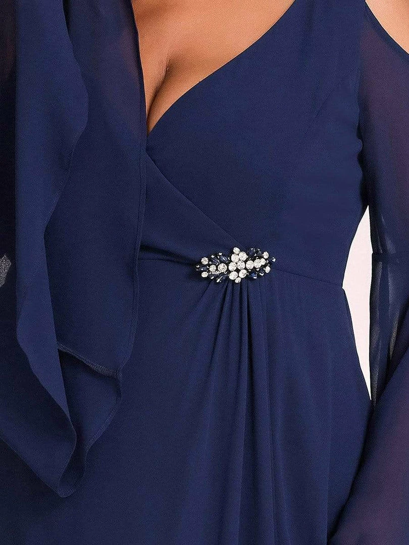 Ever-Pretty US Plus Size Long Bell Sleeve Formal Sequin Mother Of The Bride Dress Summer Dresses 2022 5 Ever-Pretty US Plus Size Long Bell Sleeve Formal Sequin Mother Of The Bride Dress Summer Dresses 2022