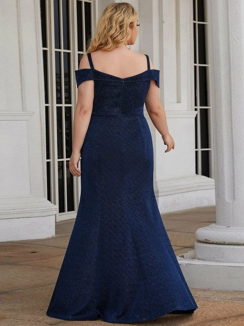 Ever-Pretty US Summer Dresses 2022 Elegant Plus Size Cold Shoulder Long Mermaid Mother Dress 3 Ever-Pretty US Summer Dresses 2022 Elegant Plus Size Cold Shoulder Long Mermaid Mother Dress