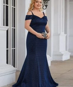 Ever-Pretty US Plus Size High Stretch Long Mother Of The Bride Dresses