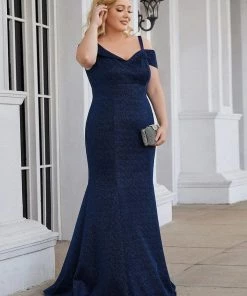Ever-Pretty US Plus Size High Stretch Long Mother Of The Bride Dresses