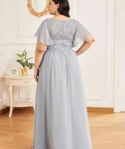 Ever-Pretty US SHOP BY STYLE Elegant V-Neck Floor Length Lace Mother Of The Bride Dress 10 Ever-Pretty US SHOP BY STYLE Elegant V-Neck Floor Length Lace Mother Of The Bride Dress