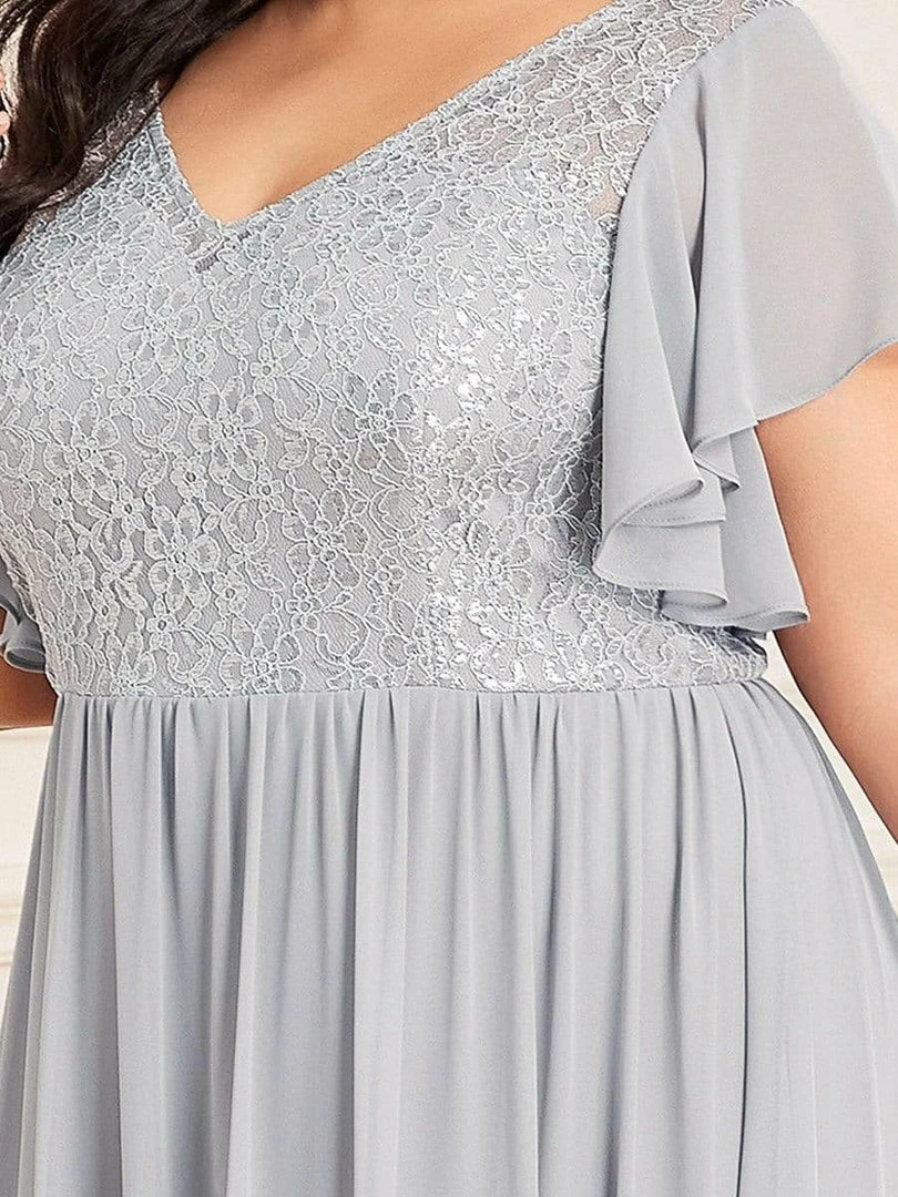 Ever-Pretty US SHOP BY STYLE Elegant V-Neck Floor Length Lace Mother Of The Bride Dress 5 Ever-Pretty US SHOP BY STYLE Elegant V-Neck Floor Length Lace Mother Of The Bride Dress