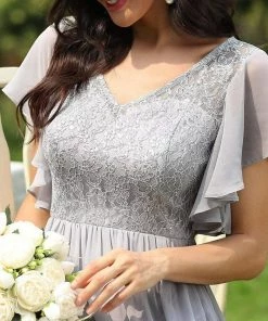 Ever-Pretty US SHOP BY STYLE Elegant V-Neck Floor Length Lace Mother Of The Bride Dress 12 Ever-Pretty US SHOP BY STYLE Elegant V-Neck Floor Length Lace Mother Of The Bride Dress