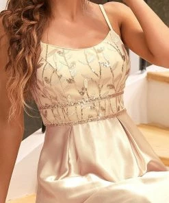 Ever-Pretty US Spaghetti Strap A-Line Floral Prom Dress SHOP BY OCCASION