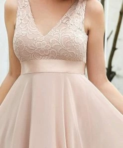 Ever-Pretty US SHOP BY OCCASION Stunning V Neck Lace Asymmetrical Hems Dress For Women 69 Ever-Pretty US SHOP BY OCCASION Stunning V Neck Lace Asymmetrical Hems Dress For Women