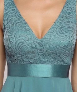 Ever-Pretty US SHOP BY OCCASION Stunning V Neck Lace Asymmetrical Hems Dress For Women 79 Ever-Pretty US SHOP BY OCCASION Stunning V Neck Lace Asymmetrical Hems Dress For Women