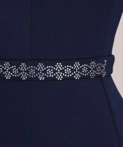 Ever-Pretty US Fashion Round Neck Fishtail Maxi Evening Dress With Cold Shoulder