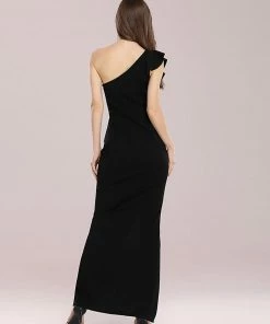 Ever-Pretty US Hot One Shoulder Sheath Party Dress With Ruffles SHOP BY OCCASION