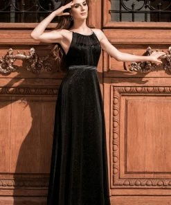 Ever-Pretty US Elegant Round Neck Sleeveless Maxi Evening Dress For Party