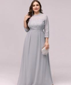 Ever-Pretty US Women's Fashion Lace Bodice Chiffon Evening Dress SHOP BY OCCASION