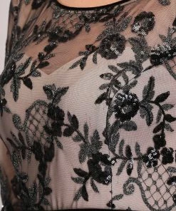 Ever-Pretty US SHOP BY OCCASION Sexy High Waist Velvet Straight Evening Dress With Lace Bodice