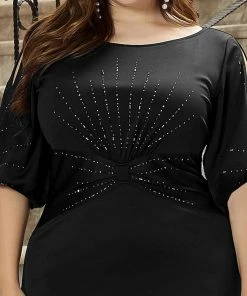 Ever-Pretty US Simple Plus Size Bodycon Maxi Mermaid Formal Evening Dress SHOP BY OCCASION