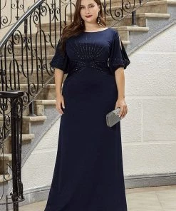 Ever-Pretty US Simple Plus Size Bodycon Maxi Mermaid Formal Evening Dress SHOP BY OCCASION