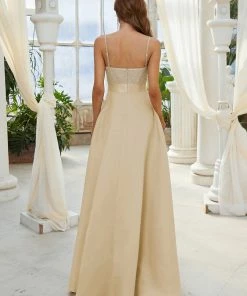 Ever-Pretty US SHOP BY OCCASION Sparkly Bodice High Low Prom Dresses For Women