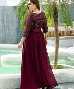 Ever-Pretty US SHOP BY OCCASION Women's Long Tulle & Sequin Evening Dresses For Mother Of The Bride 48 Ever-Pretty US SHOP BY OCCASION Women's Long Tulle & Sequin Evening Dresses For Mother Of The Bride