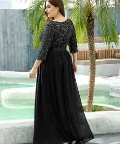 Ever-Pretty US SHOP BY OCCASION Women's Long Tulle & Sequin Evening Dresses For Mother Of The Bride 53 Ever-Pretty US SHOP BY OCCASION Women's Long Tulle & Sequin Evening Dresses For Mother Of The Bride