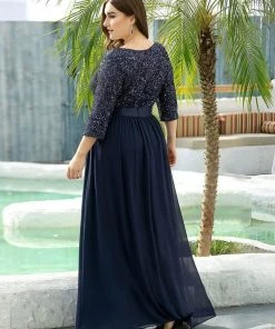 Ever-Pretty US SHOP BY OCCASION Women's Long Tulle & Sequin Evening Dresses For Mother Of The Bride 43 Ever-Pretty US SHOP BY OCCASION Women's Long Tulle & Sequin Evening Dresses For Mother Of The Bride