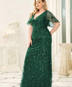 Ever-Pretty US Plus Size Long Mermaid Formal Dresses For Weddings SHOP BY OCCASION