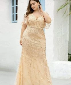 Ever-Pretty US Plus Size Long Mermaid Formal Dresses For Weddings SHOP BY OCCASION
