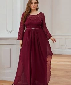Ever-Pretty US SHOP BY OCCASION Plus Size Classic Long Sleeve Floral Lace Formal Bridesmaid Dress 39 Ever-Pretty US SHOP BY OCCASION Plus Size Classic Long Sleeve Floral Lace Formal Bridesmaid Dress