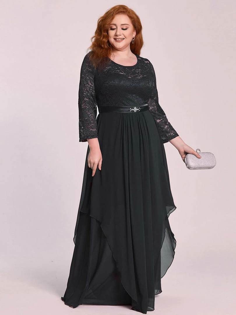 Ever-Pretty US SHOP BY OCCASION Plus Size Classic Long Sleeve Floral Lace Formal Bridesmaid Dress 14 Ever-Pretty US SHOP BY OCCASION Plus Size Classic Long Sleeve Floral Lace Formal Bridesmaid Dress
