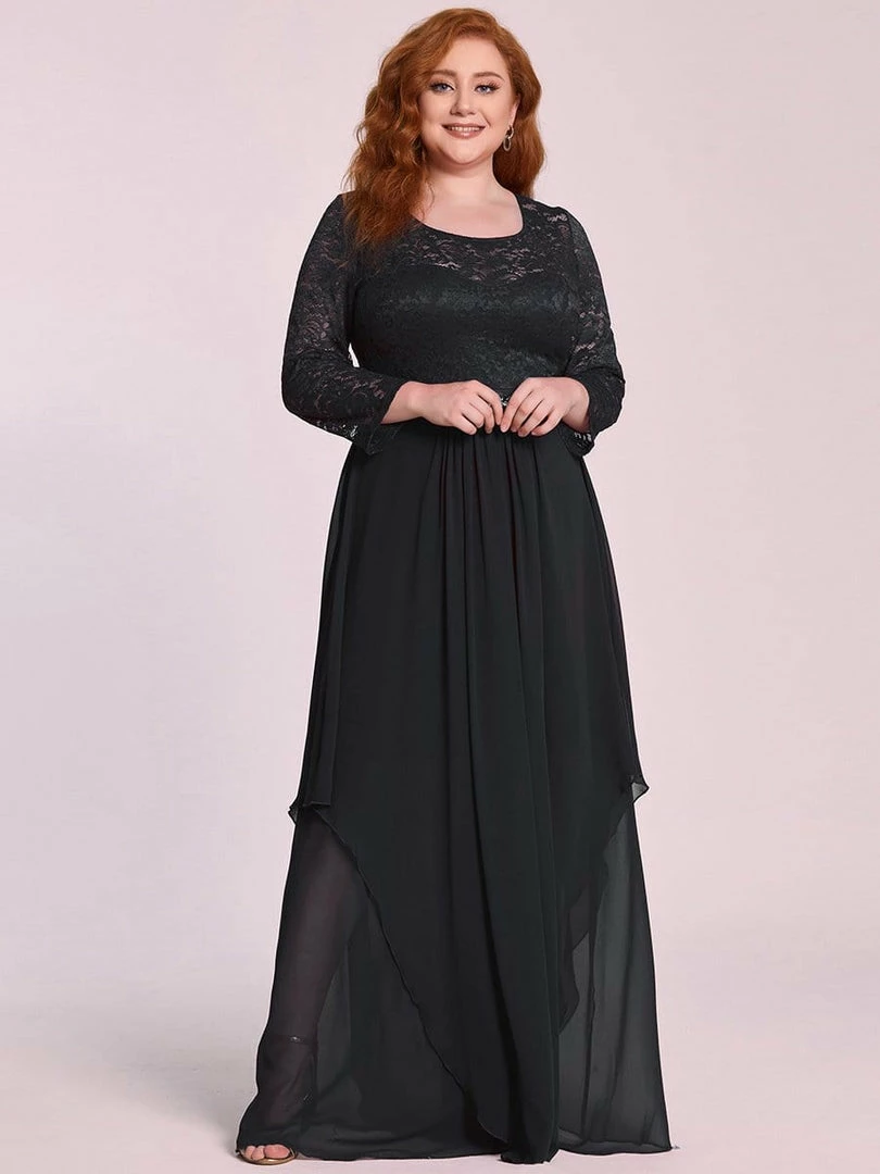 Ever-Pretty US SHOP BY OCCASION Plus Size Classic Long Sleeve Floral Lace Formal Bridesmaid Dress 15 Ever-Pretty US SHOP BY OCCASION Plus Size Classic Long Sleeve Floral Lace Formal Bridesmaid Dress