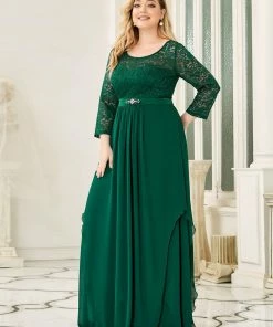 Ever-Pretty US SHOP BY OCCASION Plus Size Classic Long Sleeve Floral Lace Formal Bridesmaid Dress 58 Ever-Pretty US SHOP BY OCCASION Plus Size Classic Long Sleeve Floral Lace Formal Bridesmaid Dress