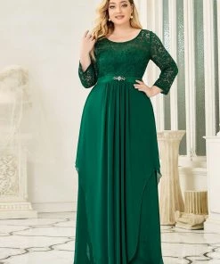 Ever-Pretty US SHOP BY OCCASION Plus Size Classic Long Sleeve Floral Lace Formal Bridesmaid Dress 59 Ever-Pretty US SHOP BY OCCASION Plus Size Classic Long Sleeve Floral Lace Formal Bridesmaid Dress